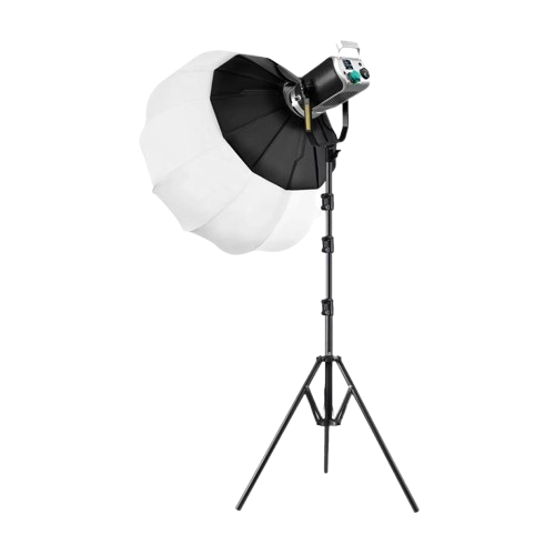 GVM SD200D Bi Color LED Video Spotlight Kit with Lantern Softbox removebg preview