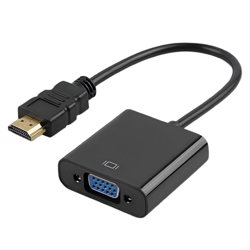 HDMI to VGA Adapter Compatible with PC Monitor Projector 20cm removebg preview