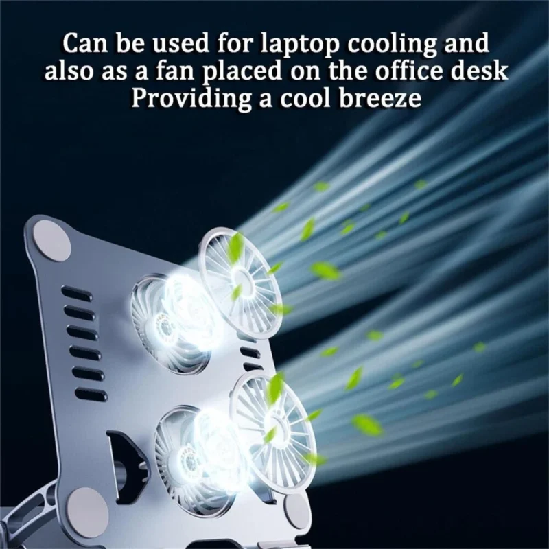 Laptop Stand V4.1 with dual cooling Fan 7