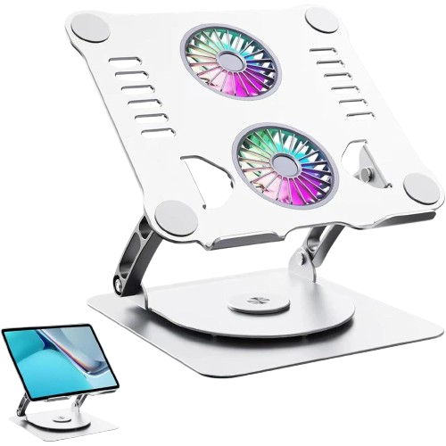 Laptop Stand V4.1 with dual cooling Fan removebg preview