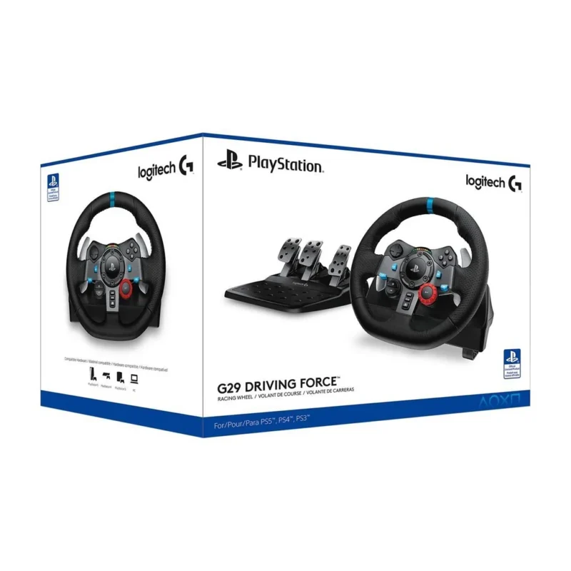 Logitech G29 Driving Force Racing Wheel – PlayStation & PC Sim Racing - Scinex Technologies Harare Zimbabwe